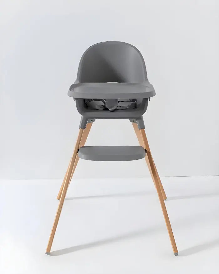 Chaise haute - Gris - Image #1