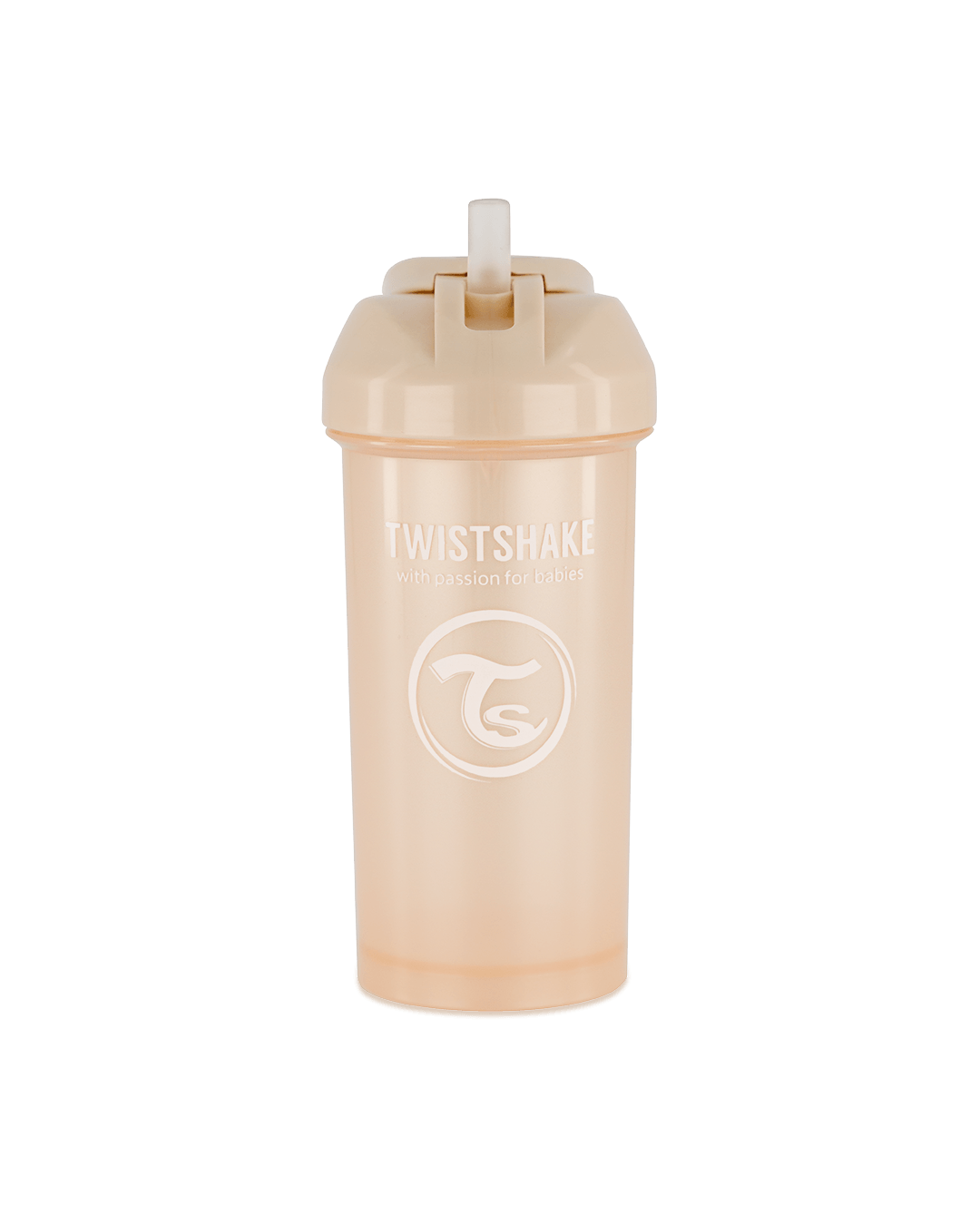 Straw cup - Pearl Champagne - Image #1
