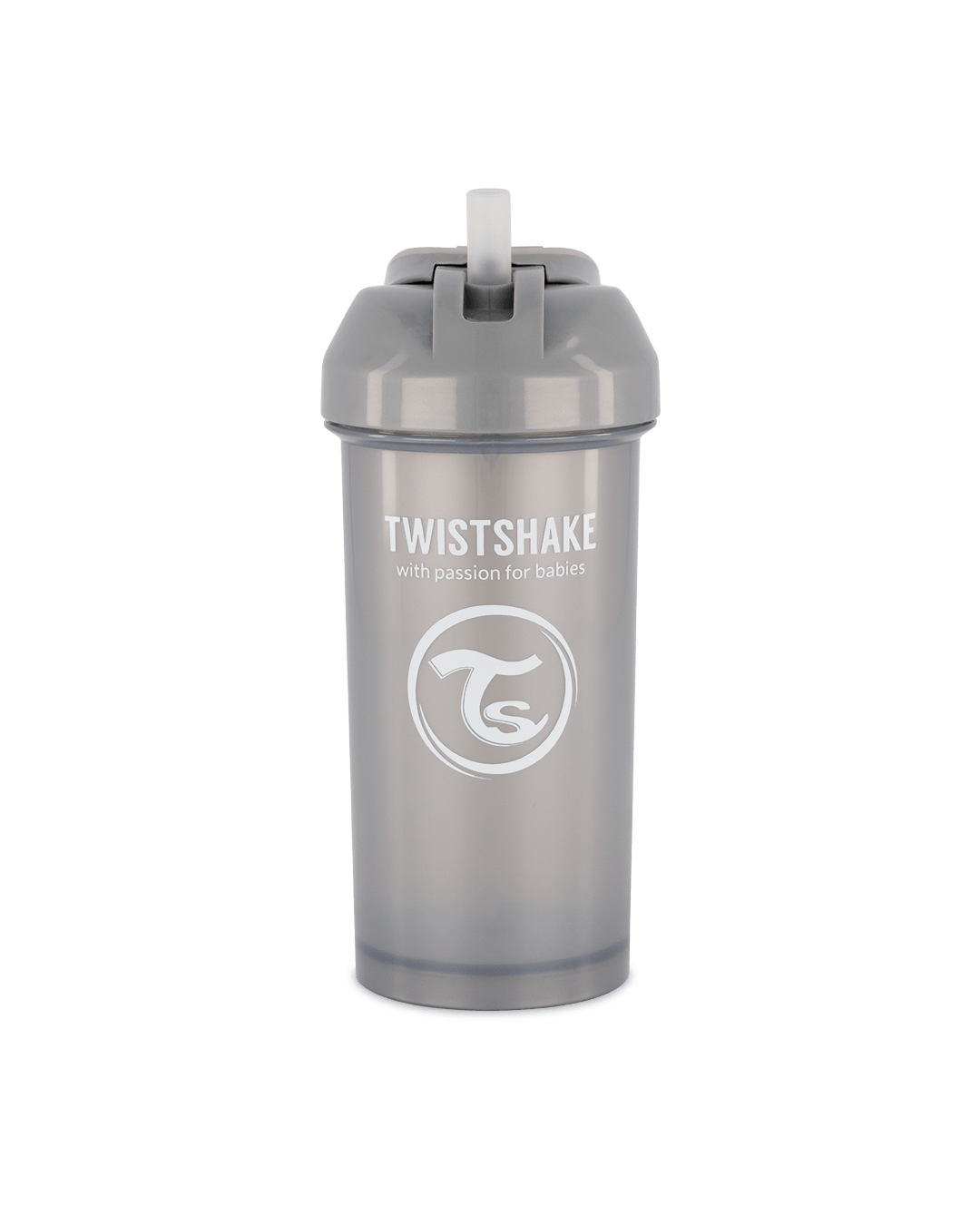 Straw cup - Pearl Grey - Image #1
