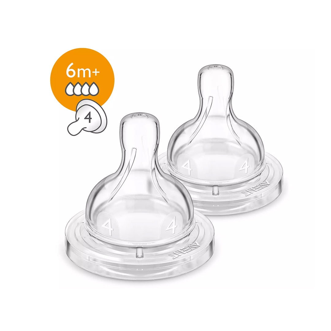AVENT 2 TÉTINES 6M+ / 4T