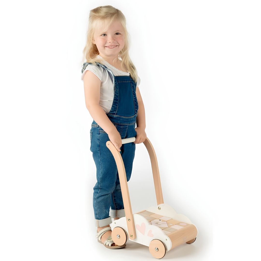 Chariot Éducatif pour Bébé - Rose