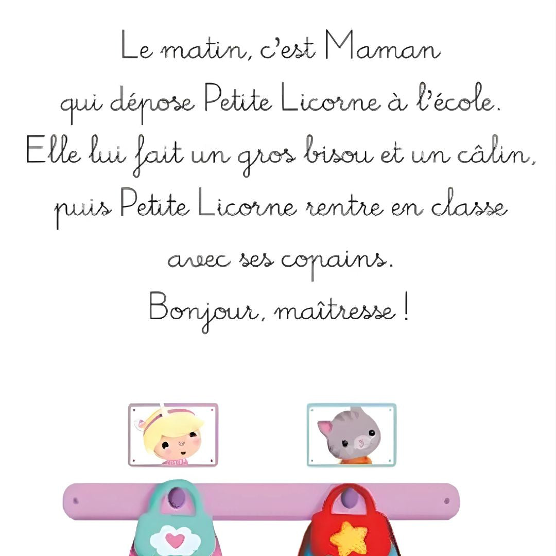 Petite Licorne - Va à l'école