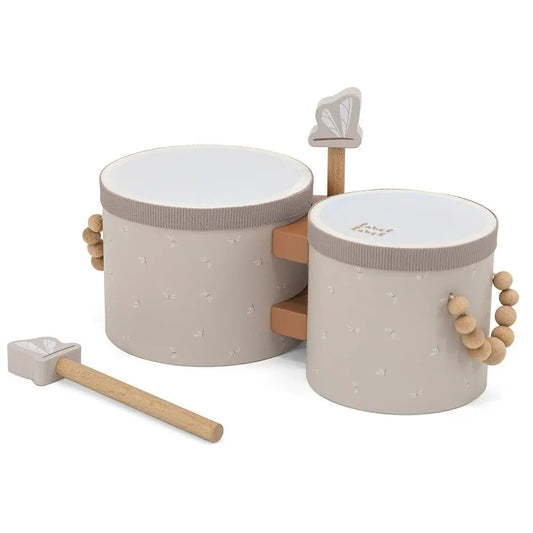 Bongos en bois - Nougat - Image #2