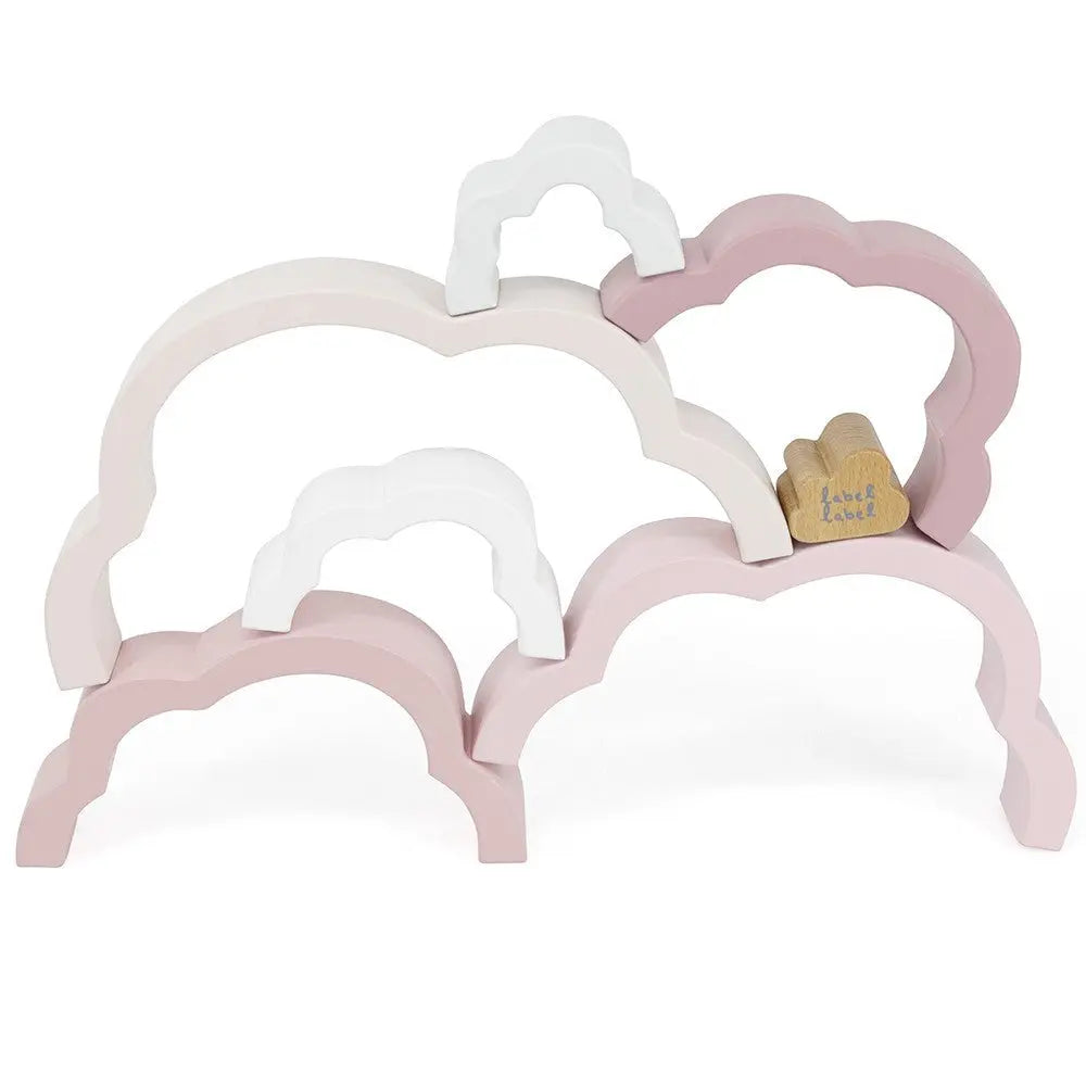 Puzzle arc-en-ciel Nuage - Rose - Image #3