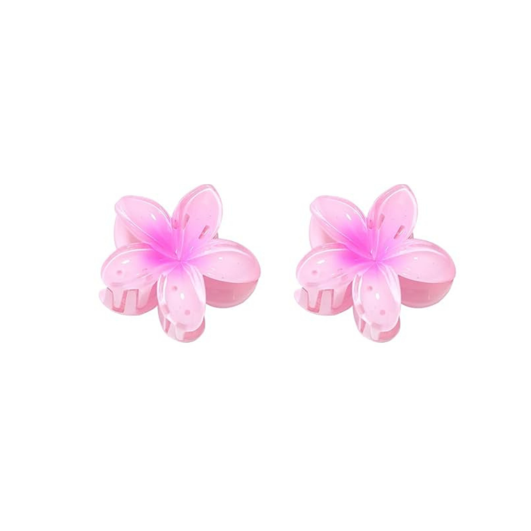 2 Mini pince À Cheveux Fleur