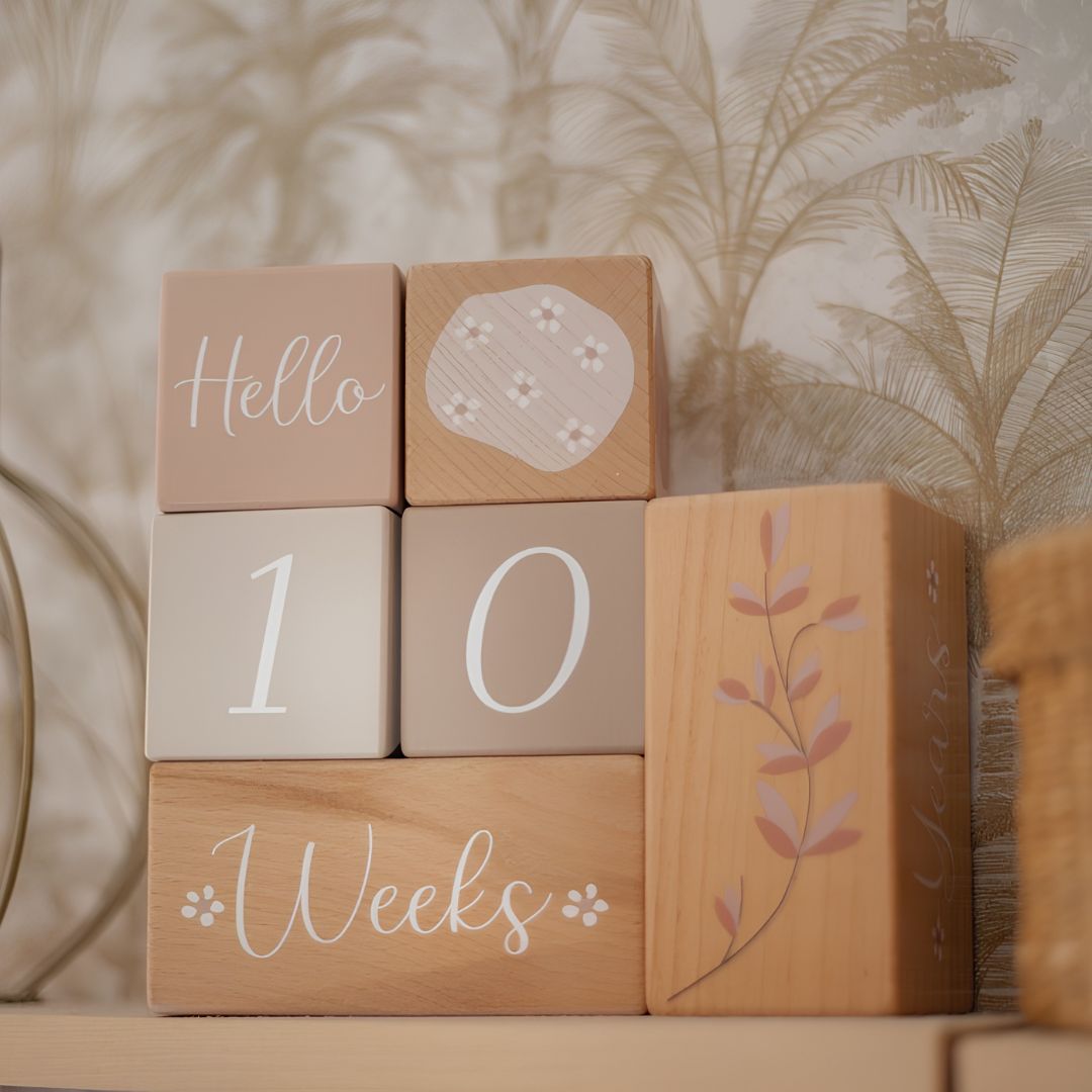 Blocs Étapes Bébé - Nougat