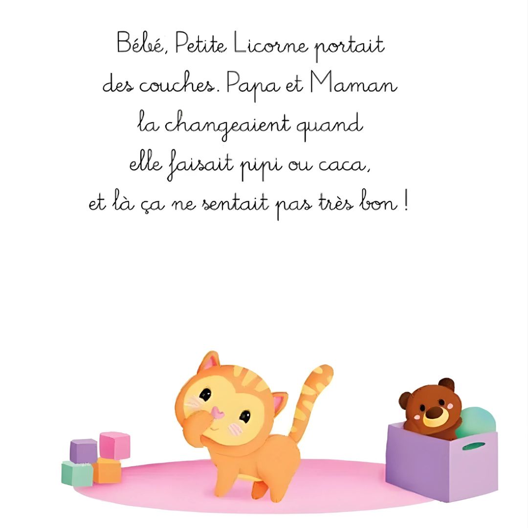 Petite Licorne - Va sur le pot