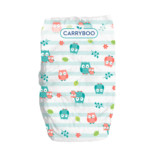 CARRYBOO-Couches Bébé écologiques T4 Plus (9-20 Kg) x 46 pièces - Image #2