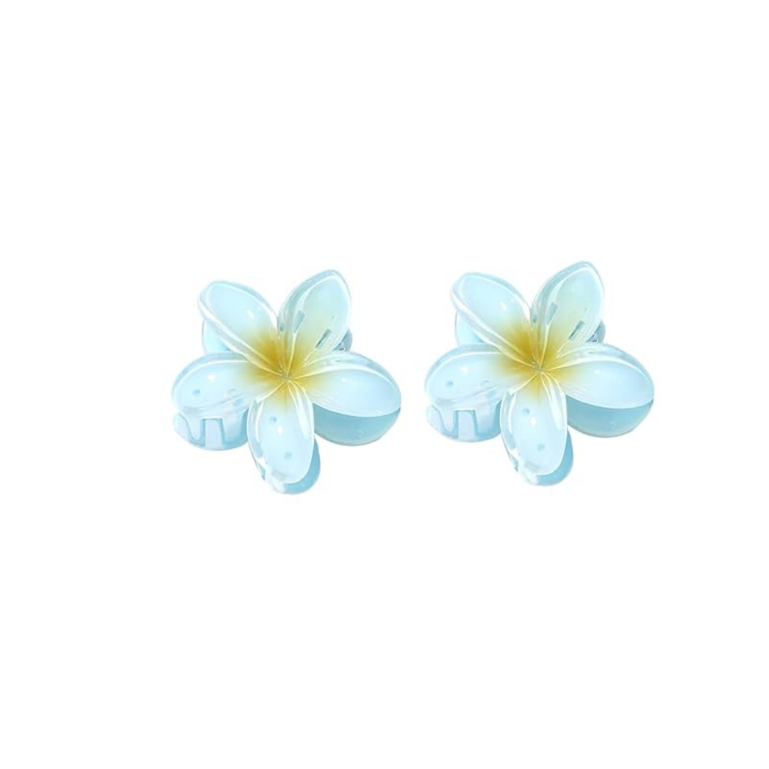 2 Mini pince À Cheveux Fleur