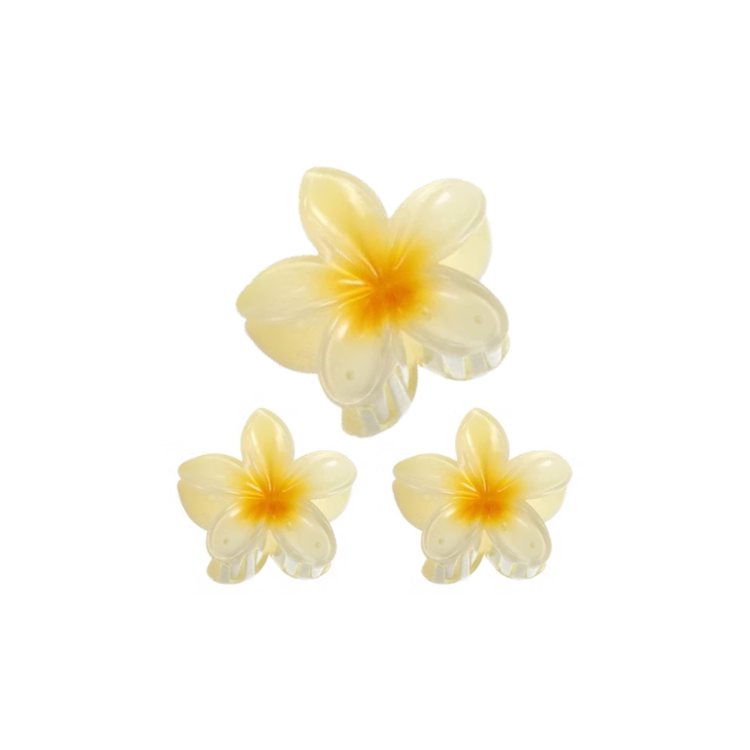 Pack de 3 pince À Cheveux Fleur