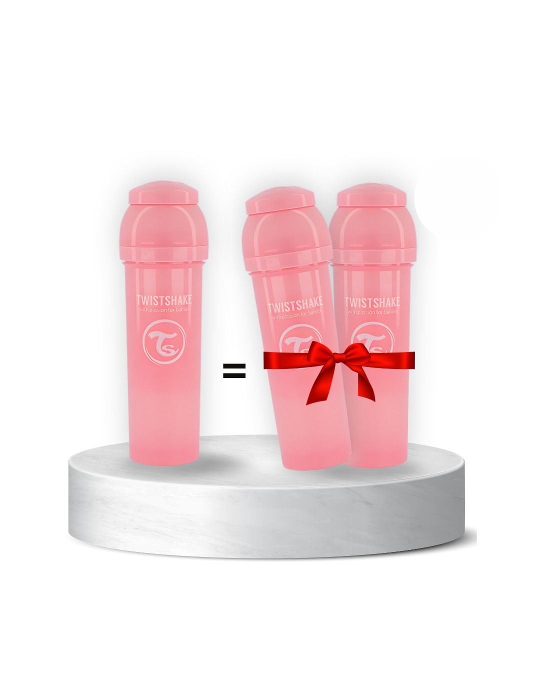 1 Biberon Anti-colique 330 ml ACHETÉ + 2 Biberons GRATUITS