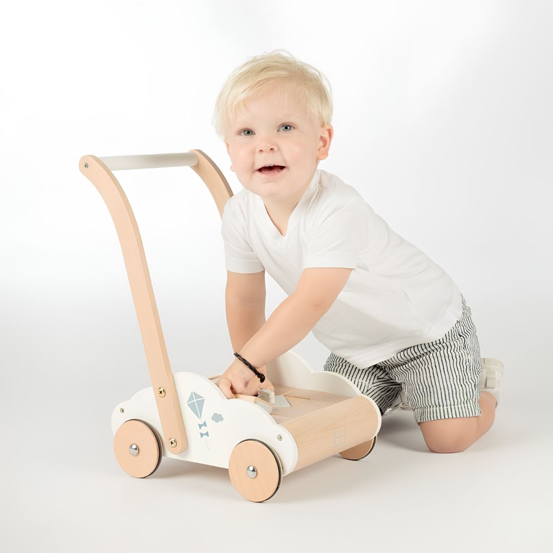 Chariot Éducatif pour Bébé - Bleu
