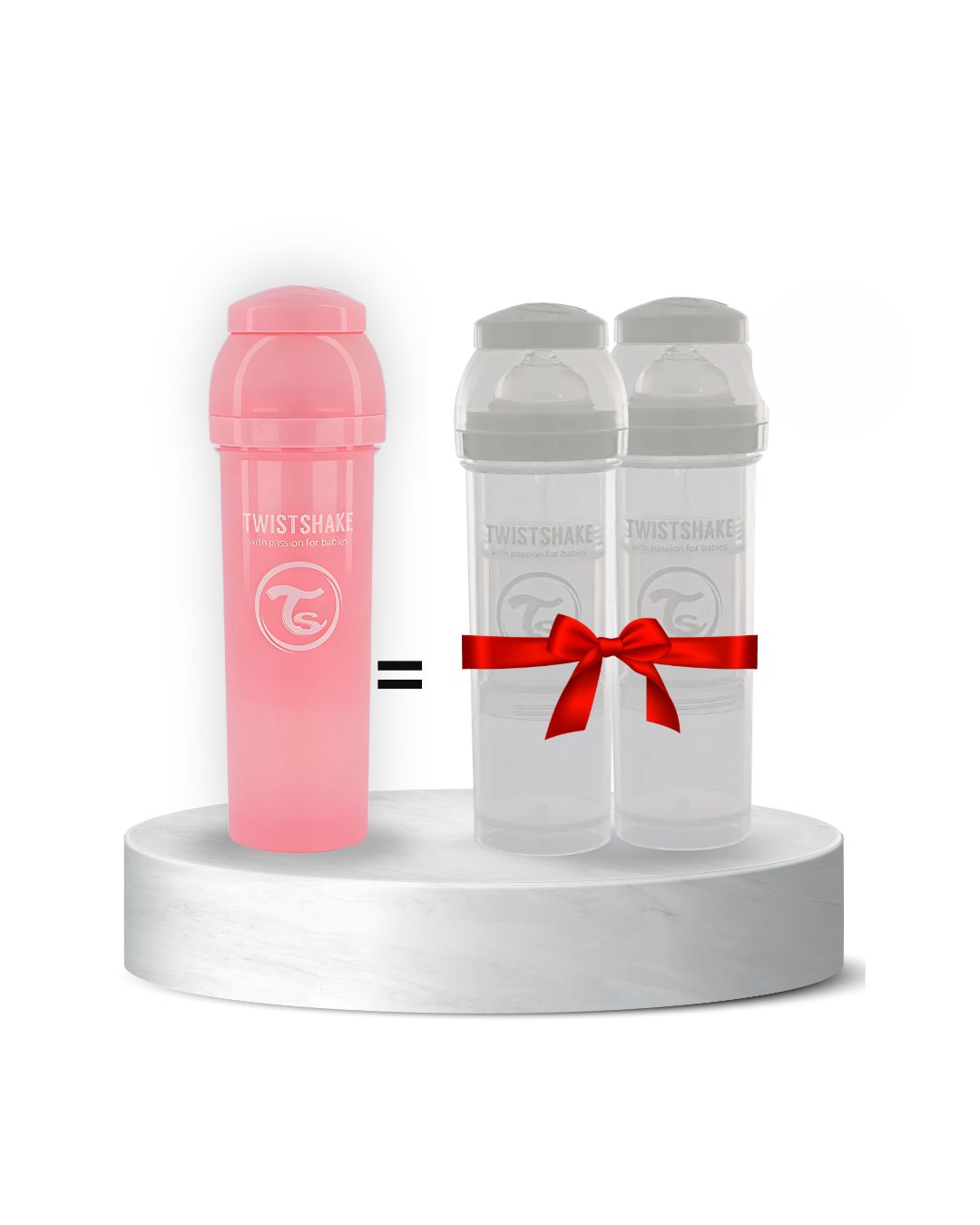 1 Biberon Anti-colique 330 ml ACHETÉ + 2 Biberons GRATUITS