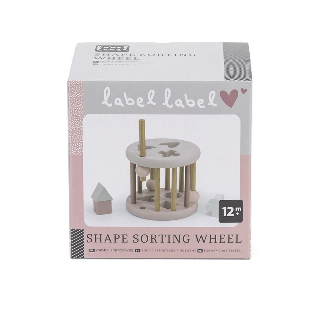 Roue de Tri des Formes - Rose