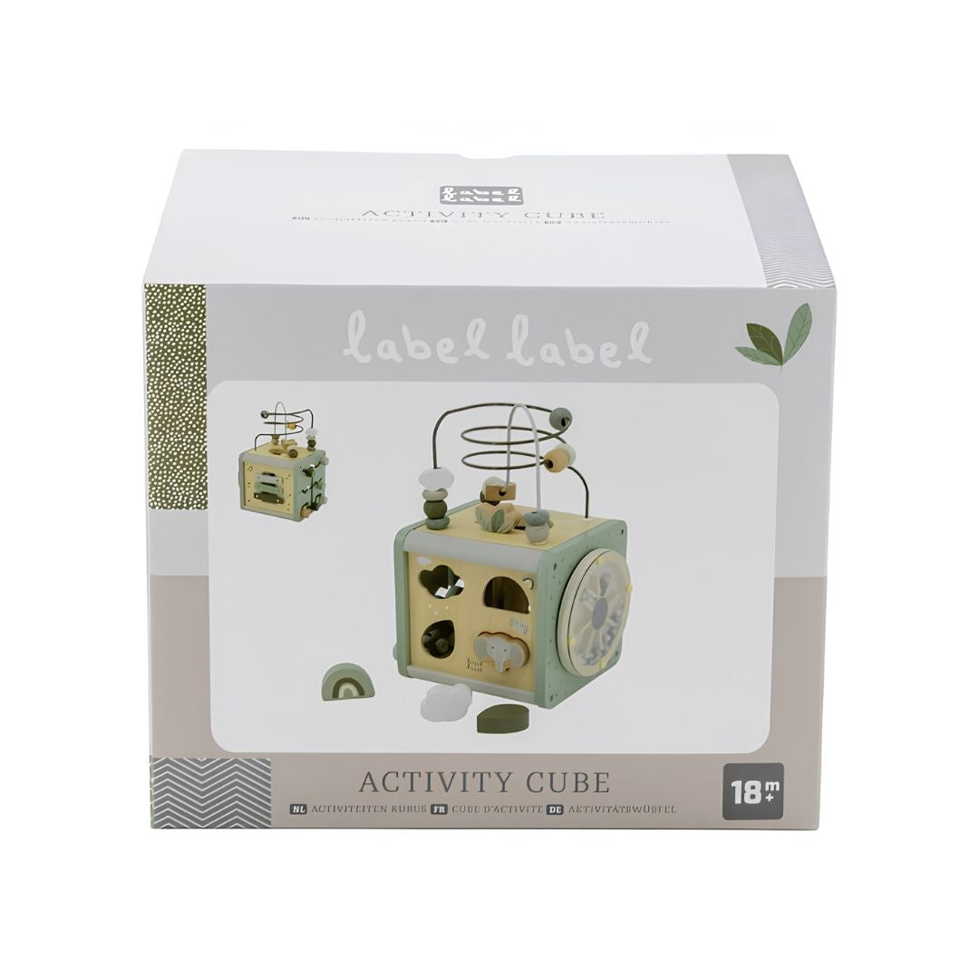 Cube d’activités - Vert Olive
