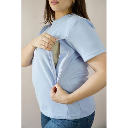 T-Shirt d'allaitement Lavande