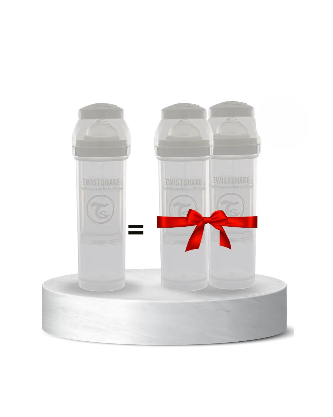 1 Biberon Anti-colique 330 ml ACHETÉ + 2 Biberons GRATUITS