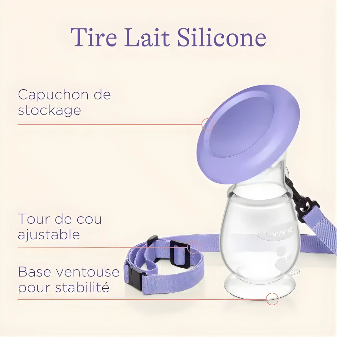 Lansinoh – Tire-Lait Manuel en Silicone