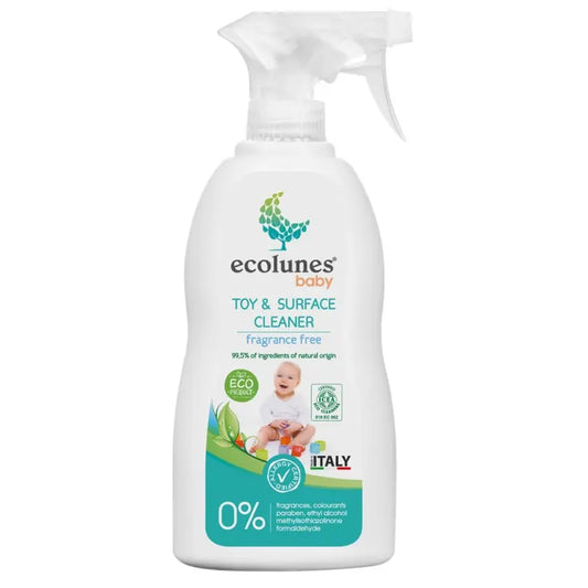 Spray nettoyant jouets et surfaces pour bébé Écologique Et Hypoallergénique 300ml - Image #1