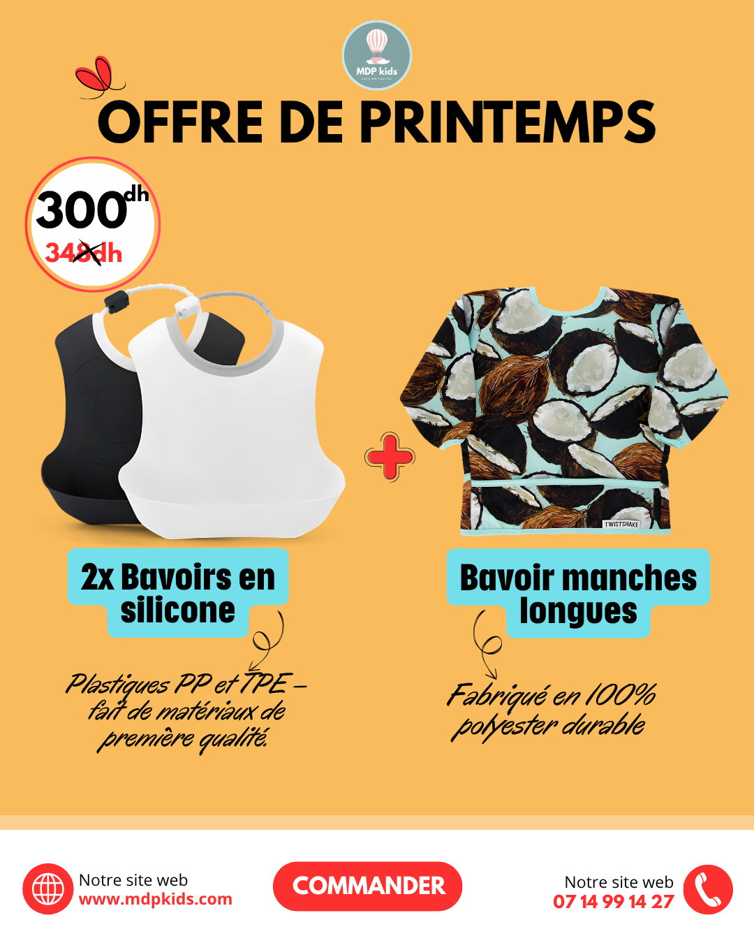 pack bavoirs pratiques et complets
