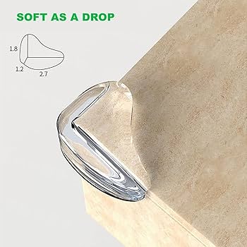 Protège-Coins Transparents Twistshake – Lot de 8