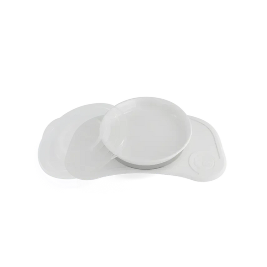 Mini Click-mat + plate - Blanc - Image #1