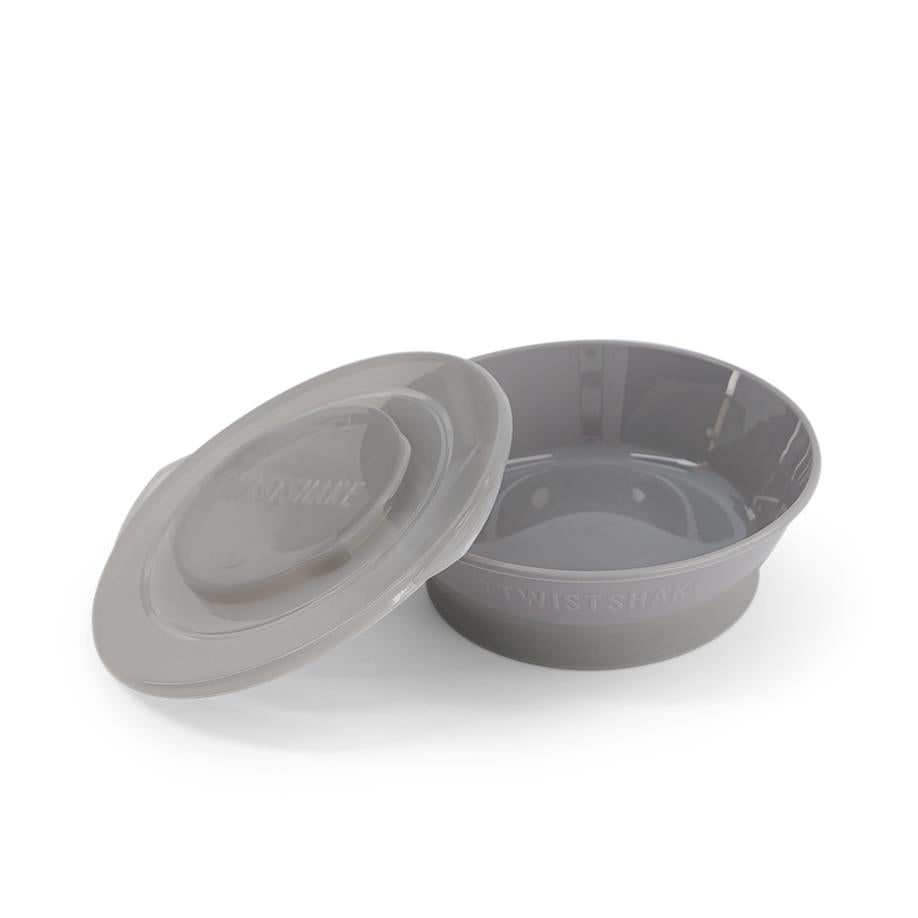 Bol avec couvercle - Gris