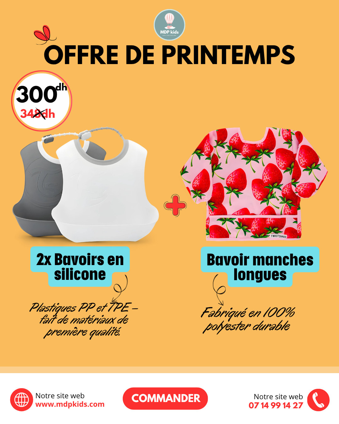 pack bavoirs pratiques et complets