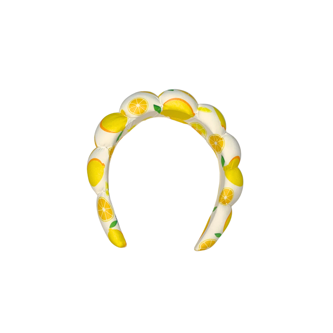 Bandeau en motif citron