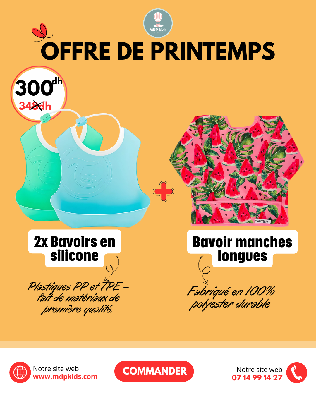 pack bavoirs pratiques et complets