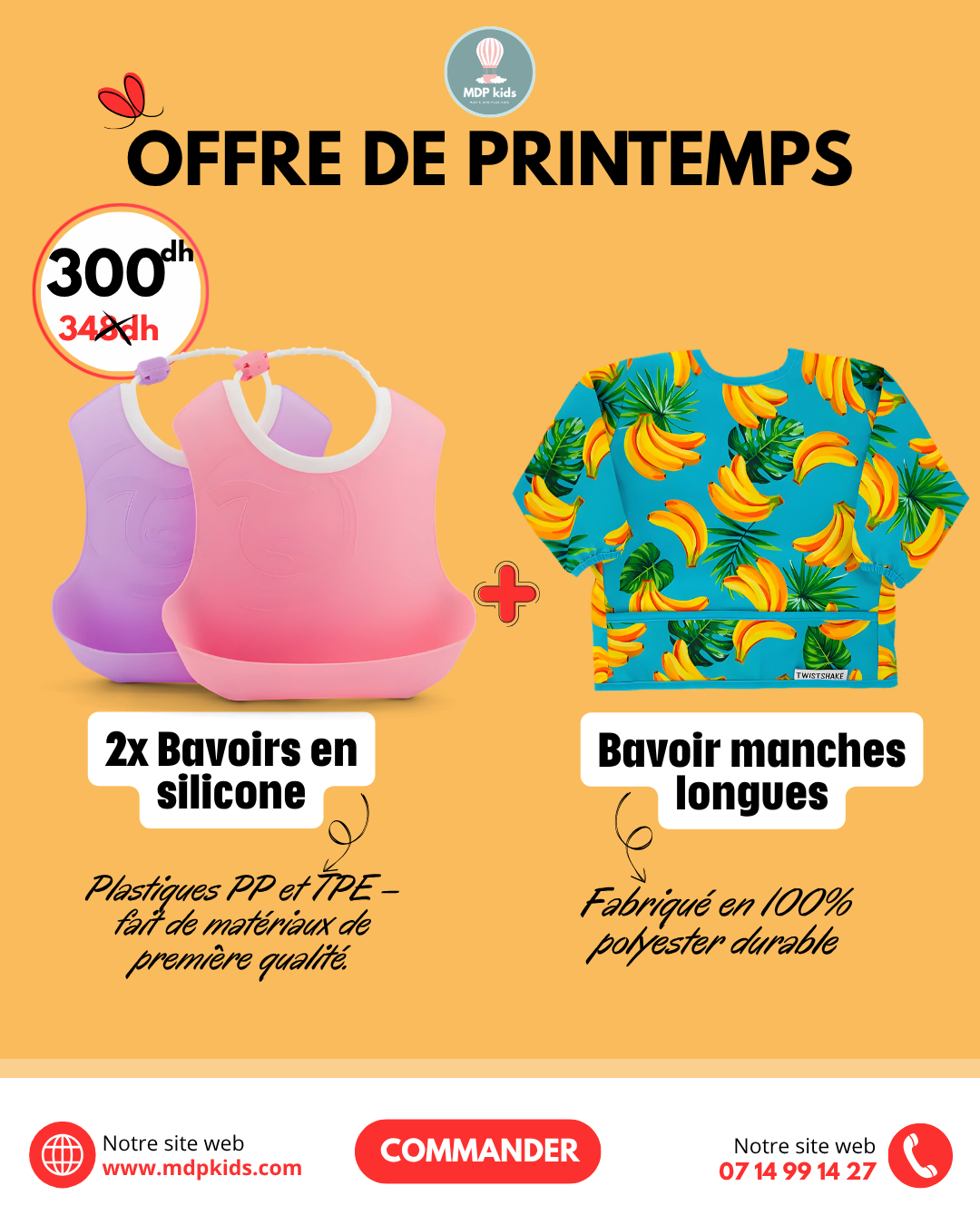 pack bavoirs pratiques et complets