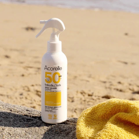Spray solaire bio enfants SPF 50