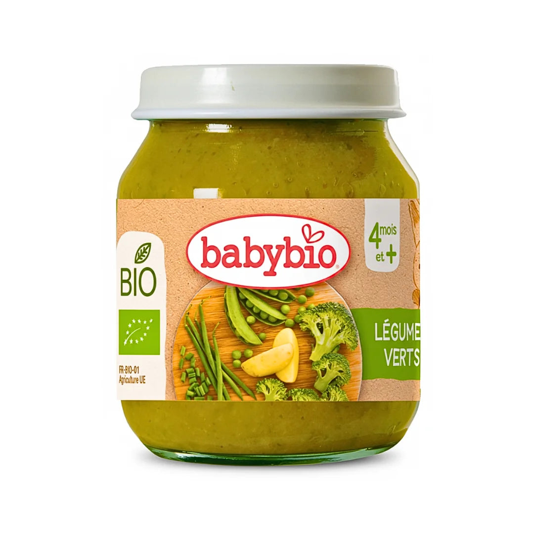 Babybio Petit Pot Légumes Verts Bio 130 g