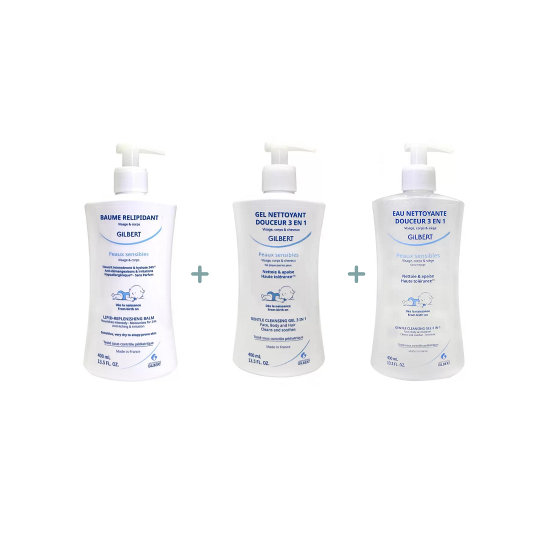Pack Douceur Peaux Sensibles – Gilbert