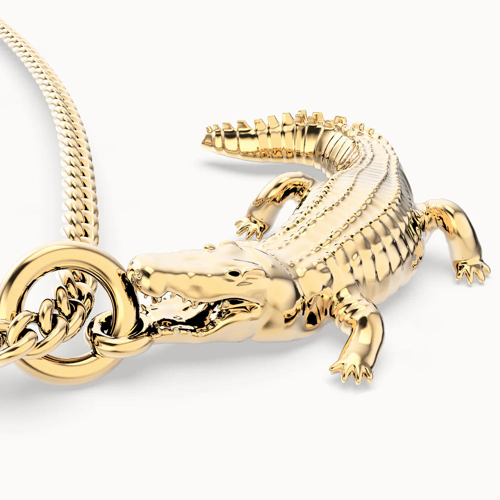 CHOCLI Collier CROCODILE