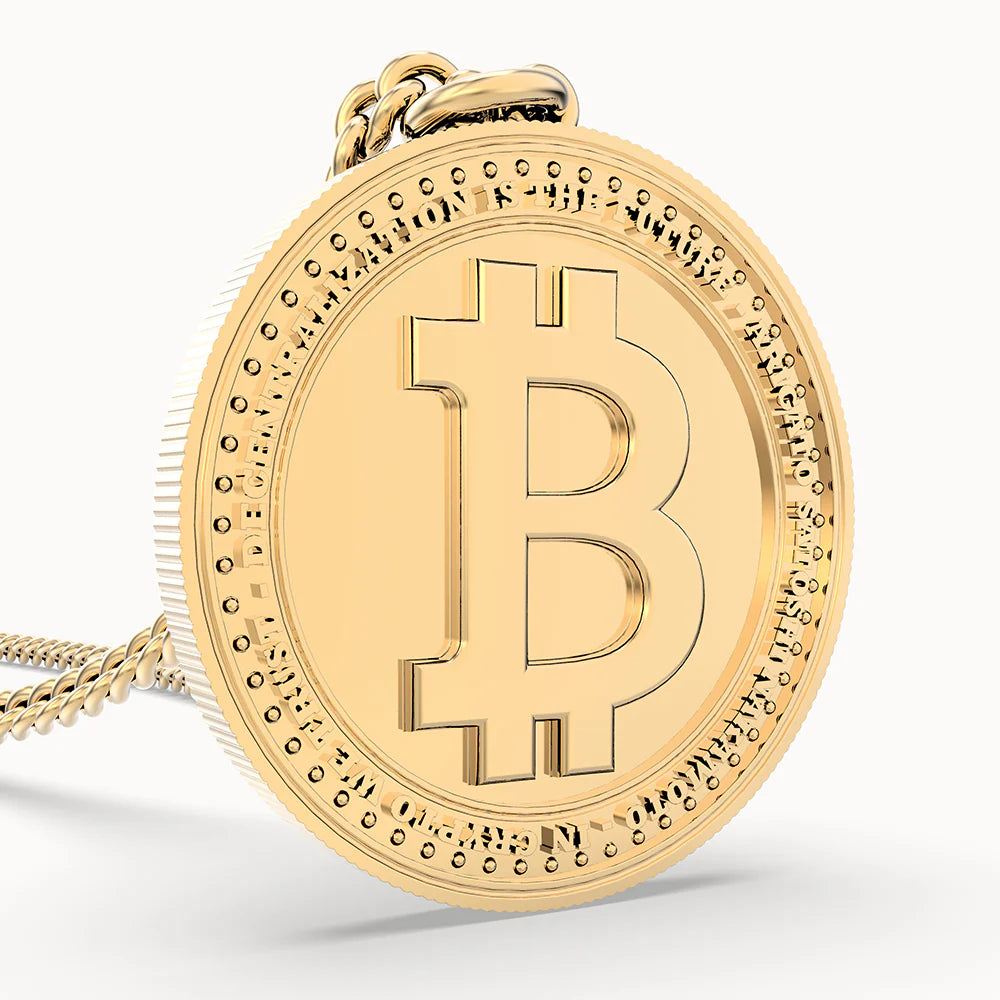 CHOCLI Collier BITCOIN
