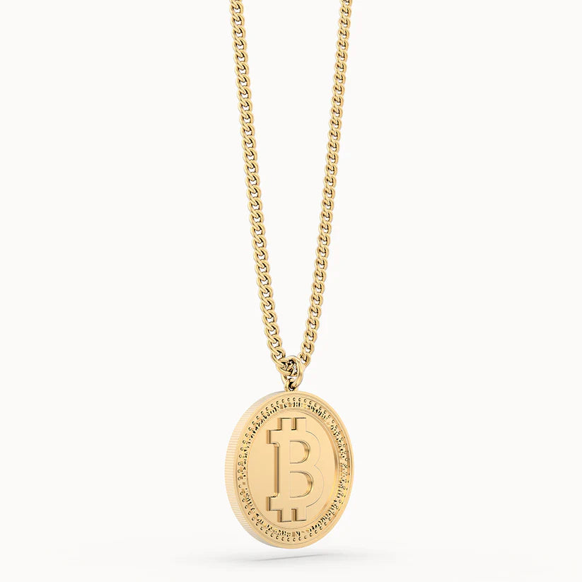 CHOCLI Collier BITCOIN