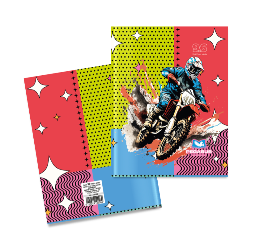 Cahier de 96 pages