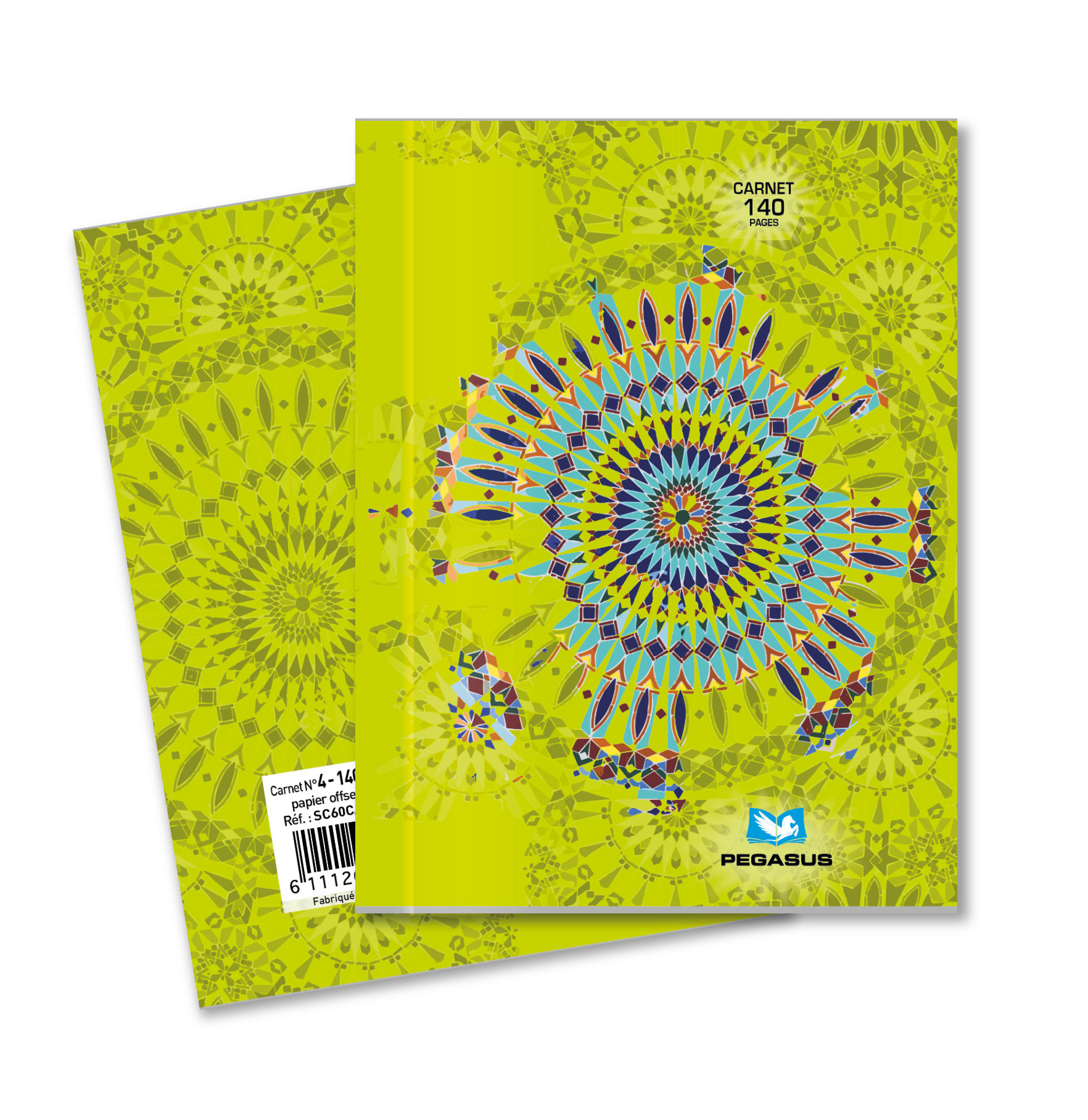 Cahier de 140 pages