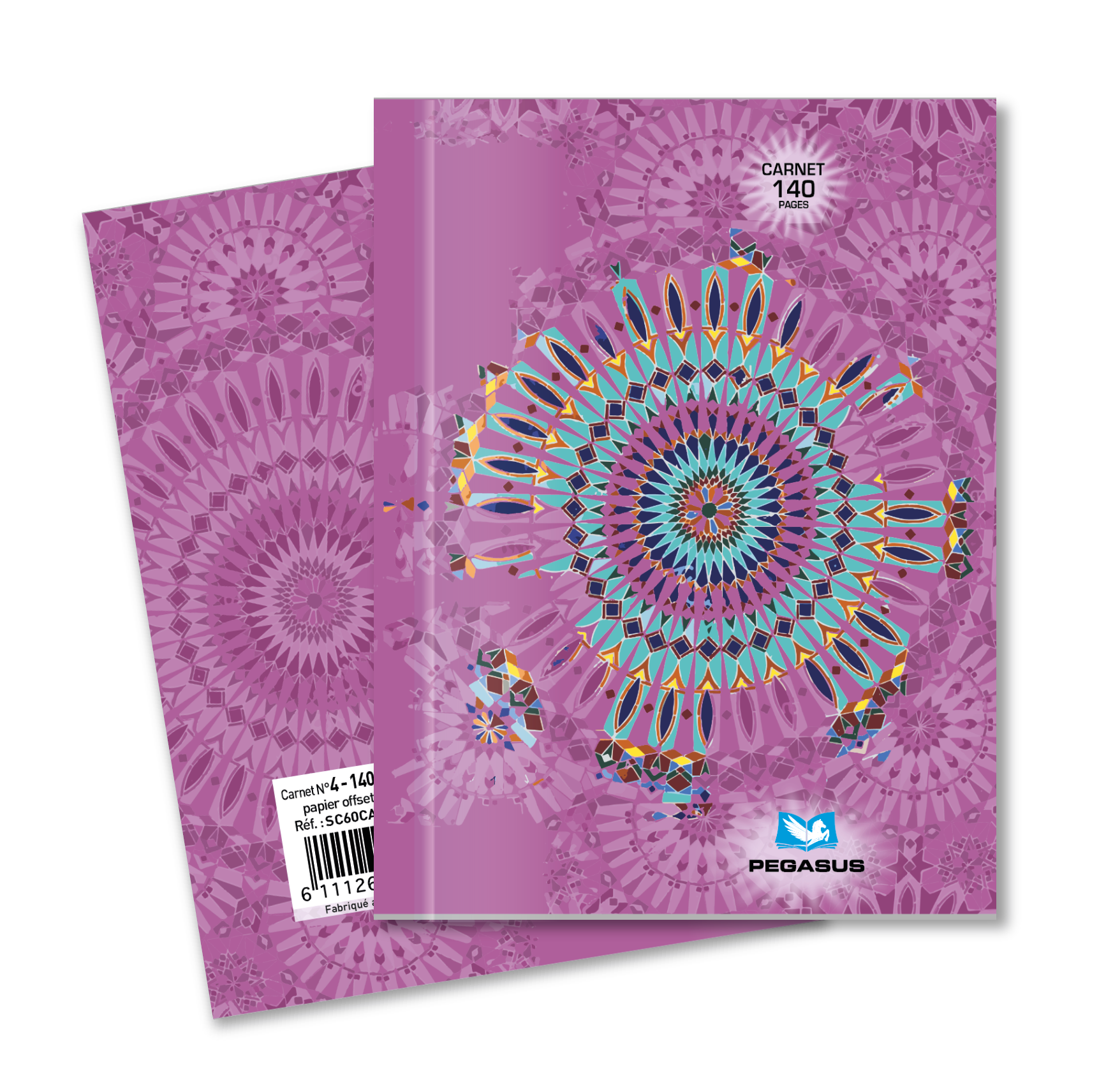 Cahier de 140 pages