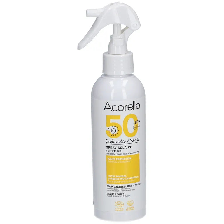 Spray solaire bio enfants SPF 50
