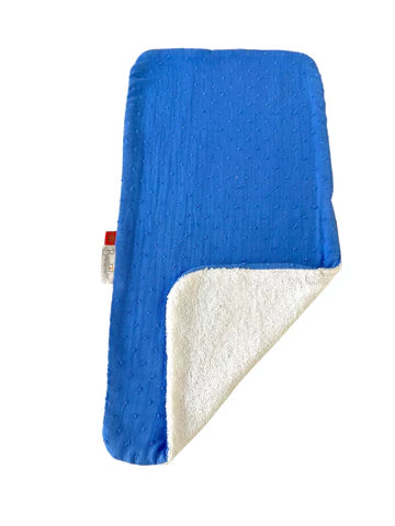 Serviette de Rot Bavoir d'épaule Bleu Ciel