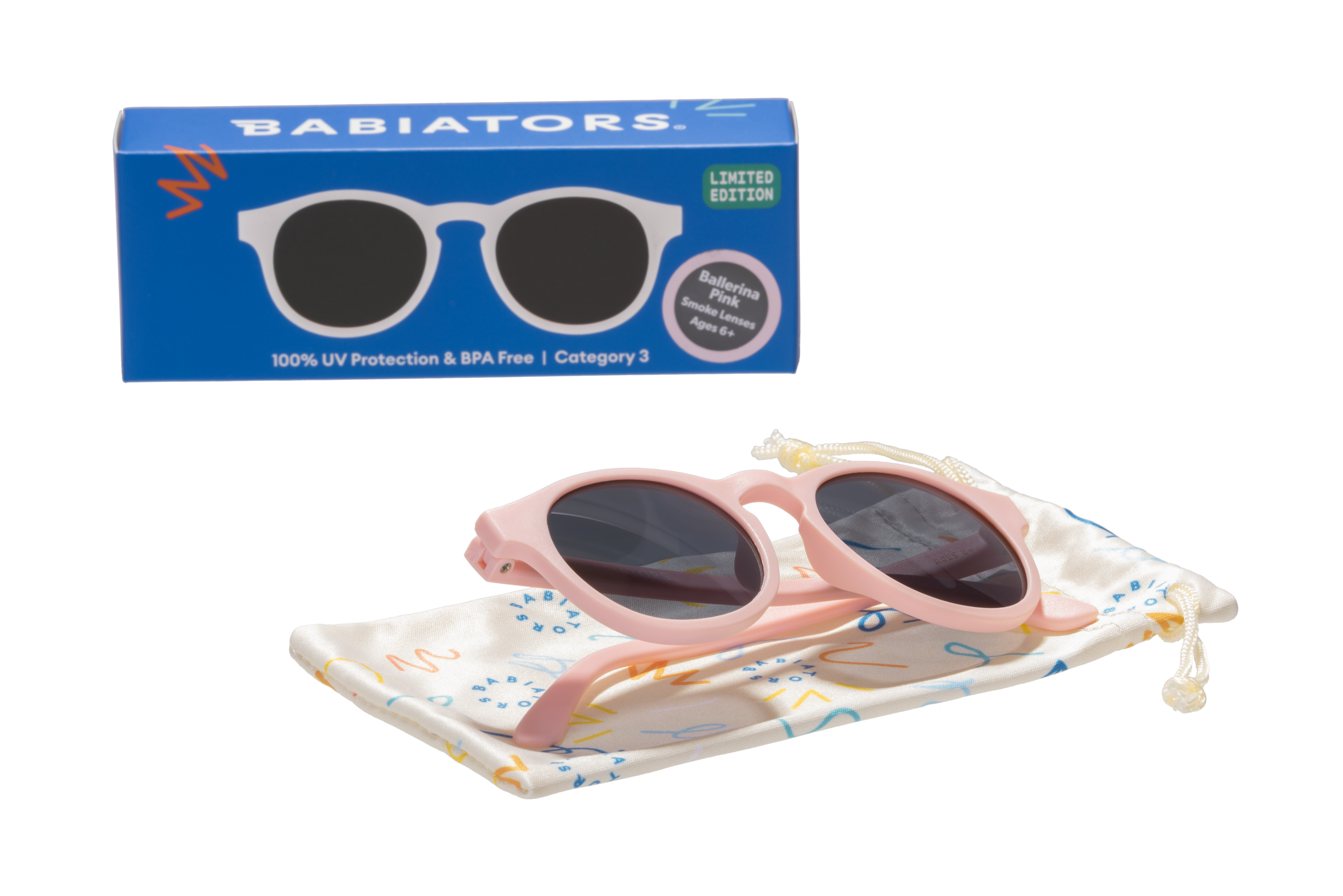 ORIGINAL KEYHOLE: BALLERINA PINK | SMOKE LENS | AGES 0-2