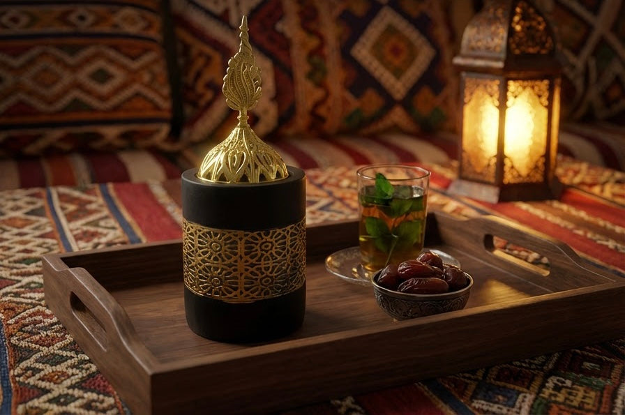 Brûleur d’encens décoratif – Style oriental chic