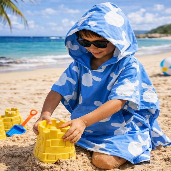Poncho Enfant Séchage Rapide Sans Sable – Lisboa