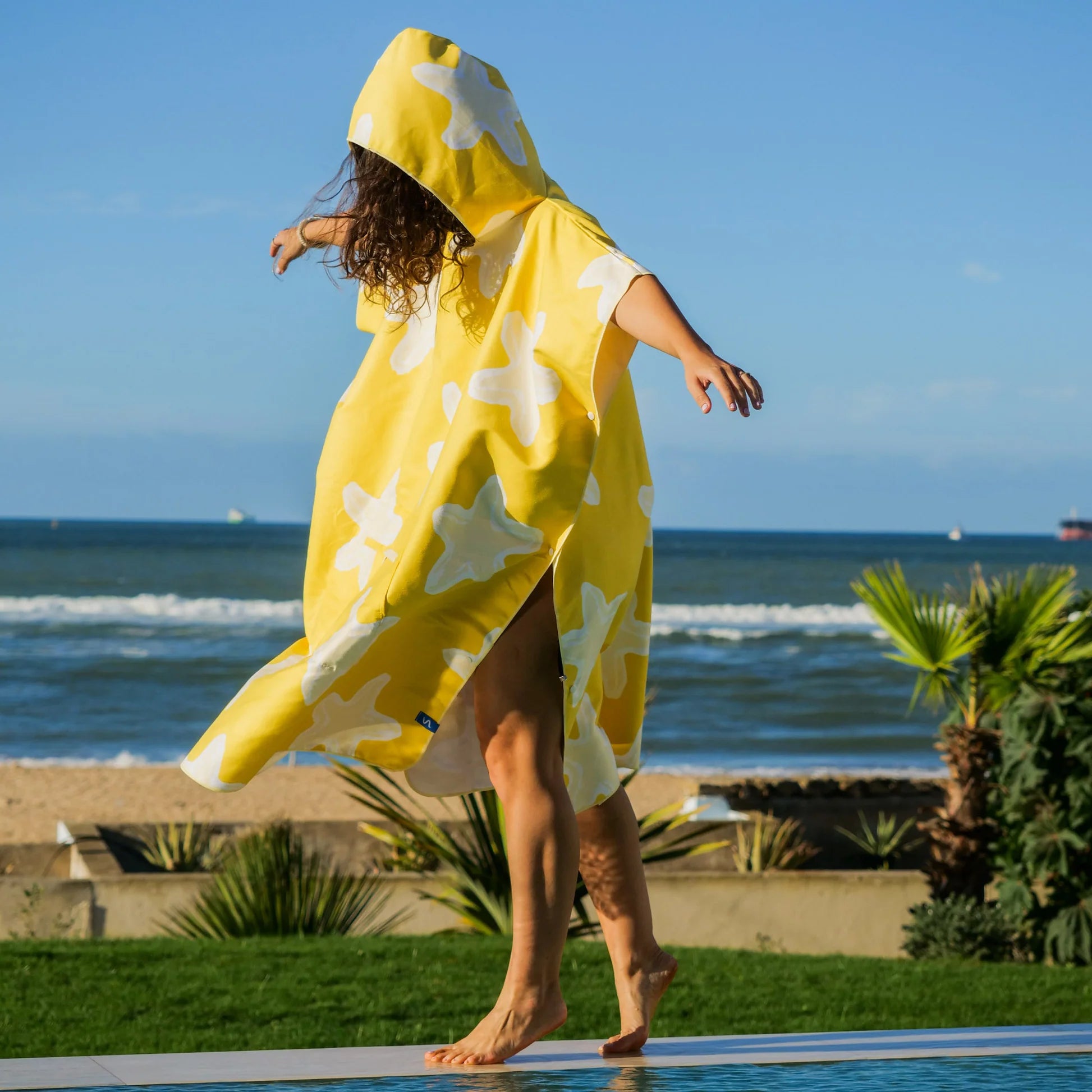 Poncho Adulte Séchage Rapide Sans Sable – Palawan