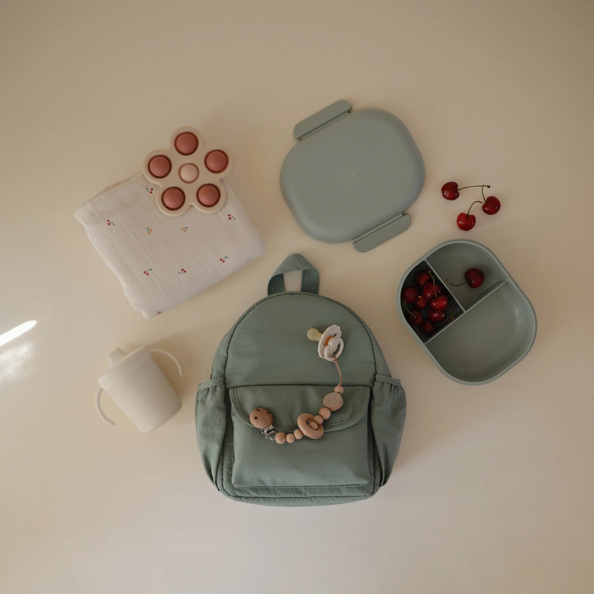 Mini sac à dos pour enfants - Vert Romain