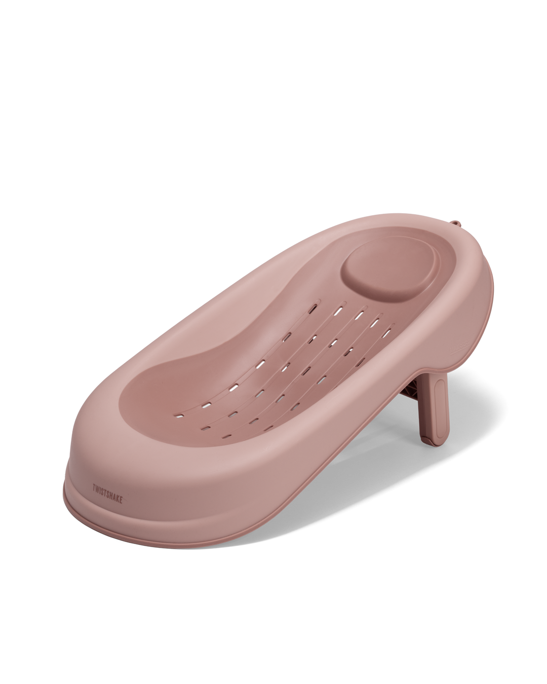 Twistshake Baignoire, Transat de Bain, Rinceur & 6 Jouets – Faded Pink