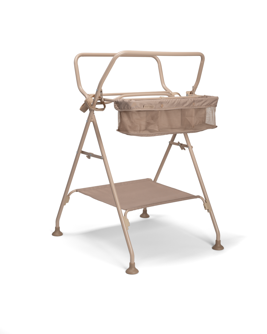 Twistshake Baignoire, Transat de Bain, Rinceur & 6 Jouets, – Mocha