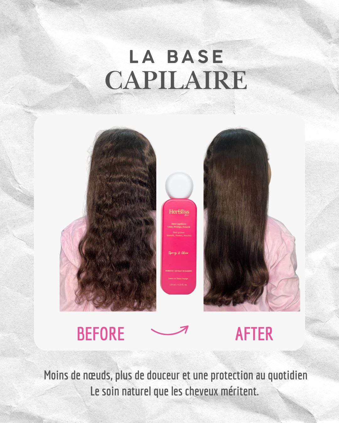 Base Capillaire HERBLISS – Spray & Glow